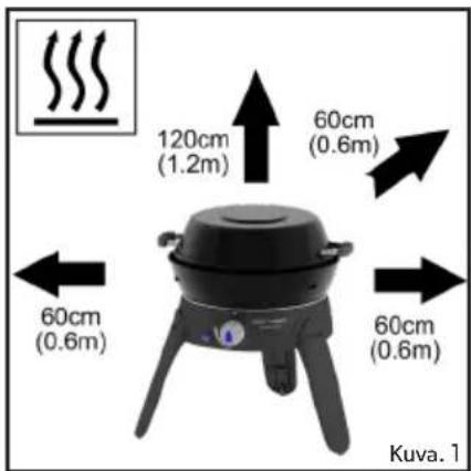 DOMETIC Cadac Safari Chef 30 LP - Kokoaminen ja käyttö - 1