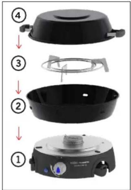 DOMETIC Cadac Safari Chef 30 LP - Weer inpakken in de draagtas - 2