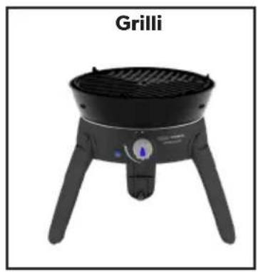 DOMETIC Cadac Safari Chef 30 LP - Keittovaihtoehdot - 1