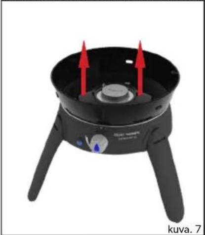 DOMETIC Cadac Safari Chef 30 LP - Letkun vaihto: - 1