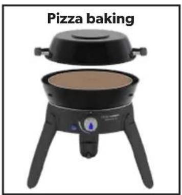 DOMETIC Cadac Safari Chef 30 LP - Cooking Options - 6