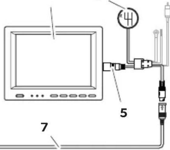 DOMETIC PerfectView CAM 35 2.0 TWIN - Ruckfahrvideokamera - 12