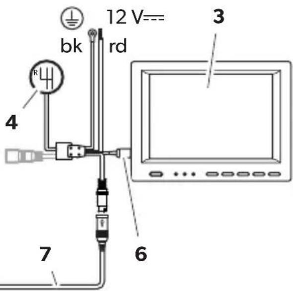 DOMETIC PerfectView CAM 35 2.0 TWIN - Ruckfahrvideokamera - 15