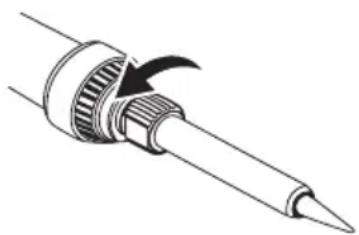 Toolcraft ZD-8962E - De soldeerboutstift vervangen - 1