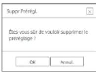 Hanwha Vision PRN-1605B2 - Pour supprimer un préréglage enregistré - 1