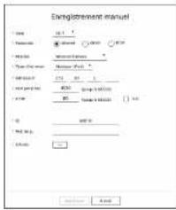 Hanwha Vision PRN-1605B2 - Enregistrement d'une caméra réseau manuellement - 1