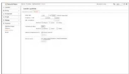 Hanwha Vision PRN-1605B2 - Réglages - 1