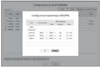 Hanwha Vision PRN-1605B2 - Configuration dynamique GOV/FPS - 1