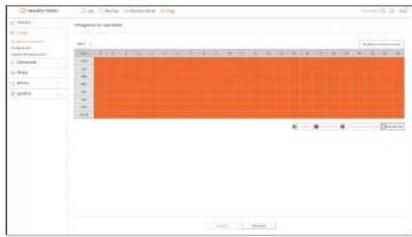 Hanwha Vision PRN-1605B2 - Enregistrer le calendrier - 1