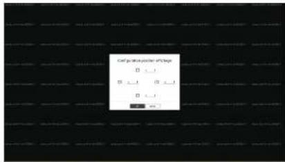 Hanwha Vision PRN-1605B2 - Configuration position affichage - 1