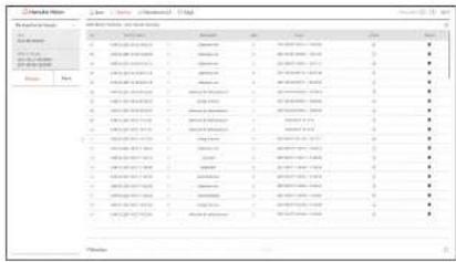 Hanwha Vision PRN-1605B2 - RECHERCHE DE FAVORIS - 1