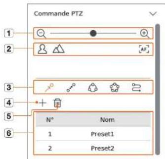 Hanwha Vision PRN-1605B2 - Menu de commande PTZ - 1