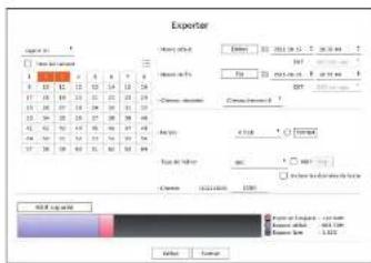 Hanwha Vision PRN-1605B2 - EXPORTATION D'UNE VIDÉO ENREGISTRÉE - 1