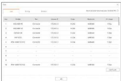 Hanwha Vision PRN-1605B2 - État en direct - 1