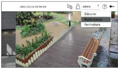 Hanwha Vision PRN-1605B2 - REDÉMARRAGE DU SYSTÈME - 1
