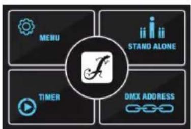 Cameo INSTANT HAZE 1500 T G2 - MAIN DISPLAY (NO DMX SIGNAL) - 1