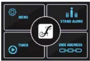 Cameo INSTANT HAZE 1500 T G2 - DISPLAY PRINCIPALE (SENZA SEGNALE DMX) - 1