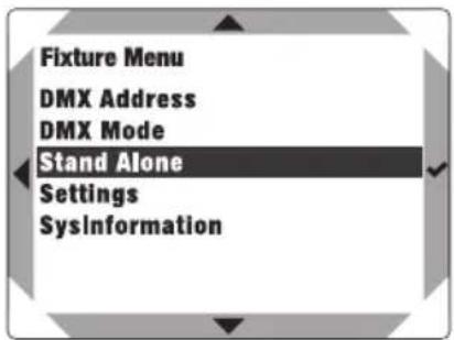 Cameo G4 TW - STAND-ALONE-BETRIEBSART STATIC - 4