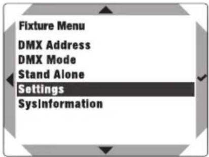Cameo G4 TW - AJUSTES DEL SISTEMA (Settings) - 1
