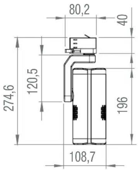 Cameo G4 TW - DIMENSIONI (mm) - 2