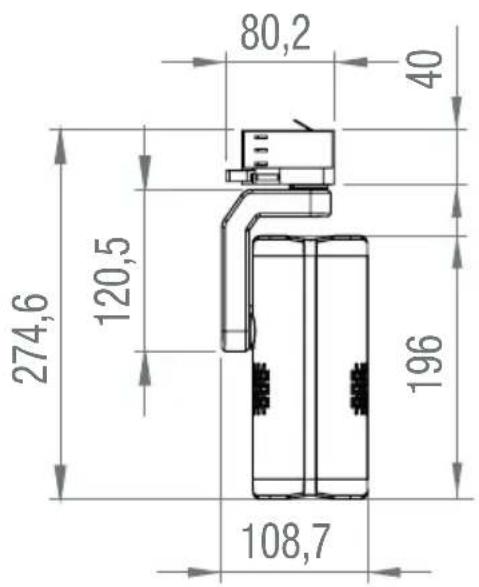 Cameo G4 TW - DIMENSIONES (mm) - 2