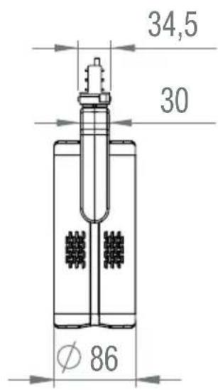 Cameo G4 TW - DIMENSIONS (mm) - 3