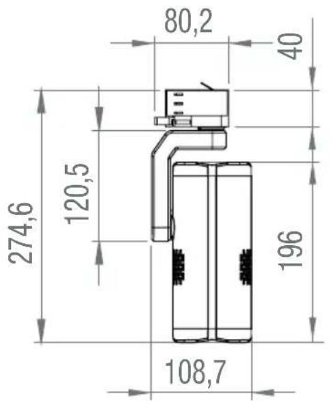 Cameo G4 TW - DIMENSIONS (mm) - 2