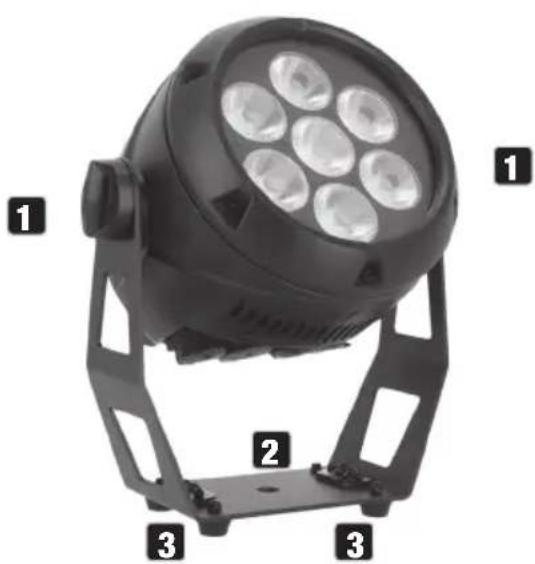 Cameo Root PAR IP - Pr+/Pr- - 2