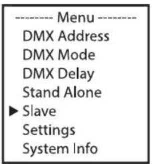 Cameo Root PAR IP - MODE AUTONOME LOOP - 5