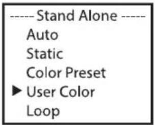 Cameo Root PAR IP - TRYB PRACY USER COLOR STAND-ALONE - 2