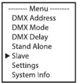 Cameo Root PAR IP - SLAVE MODE - 1