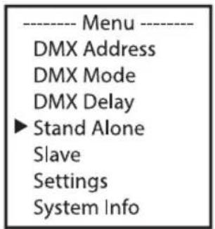Cameo Root PAR IP - MODE AUTONOME LOOP - 1