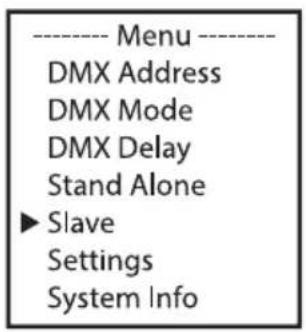 Cameo Root PAR IP - SLAVE MODE - 4