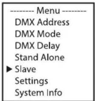 Cameo Root PAR IP - MODE AUTONOME LOOP - 8