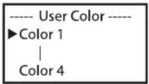 Cameo Root PAR IP - MODE AUTONOME USER COLOR - 3