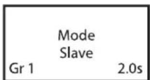 Cameo Root PAR IP - MAIN DISPLAY SLAVE MODE - 1