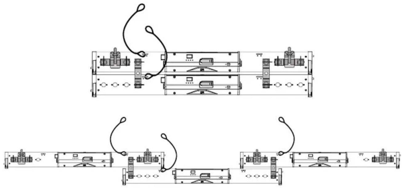 Cameo Root Bar SMD - Collegamento dei fari a grappolo - 1
