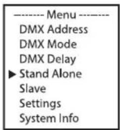 Cameo Root Bar SMD - DMX DELAY - 11