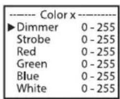 Cameo Root Bar SMD - TRYB PRACY STANDALONE USER COLOR - 4