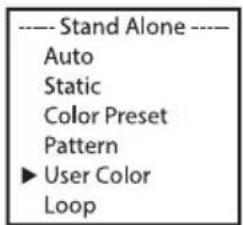 Cameo Root Bar SMD - MODO AUTÓNOMO USER COLOR (Stand alone - User colour) - 2