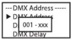 Cameo Root Bar SMD - DMX-STARTADRESSE EINSTELLEN (DMX Address) - 2