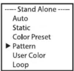 Cameo Root Bar SMD - STAND-ALONE-BETRIEBSART PATTERN - 2
