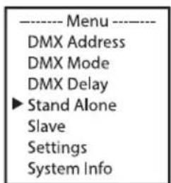 Cameo Root Bar SMD - MODO AUTÓNOMO LOOP (Stand alone - Loop) - 1
