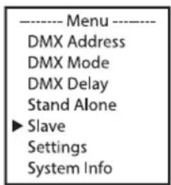 Cameo Root Bar SMD - MODE SLAVE - 4