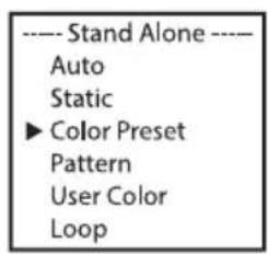 Cameo Root Battery - MODE AUTONOME COLOR PRESET - 2