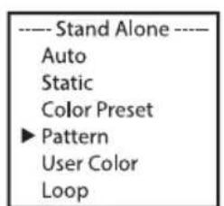 Cameo Root Battery - TRYB PRACY PATTERN STAND-ALONE - 2