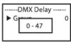 Cameo Root Battery - DMX DELAY - 3