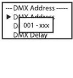 Cameo Root Battery - USTAWIANIE ADRESU STARTOWEGO DMX (adresu DMX) - 2