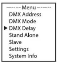 Cameo Root Battery - OPOZNIENIE DMX - 1