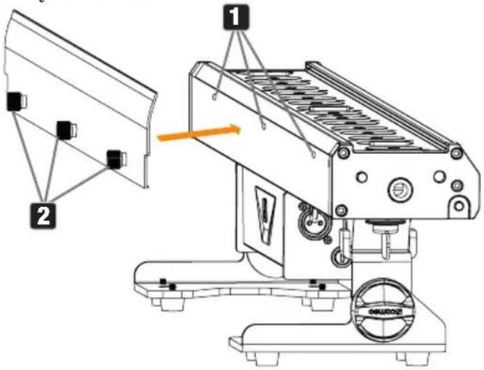 Cameo Root Battery - MONTAZ OSŁONY PRZECIWODBLASKOWEJ - 1